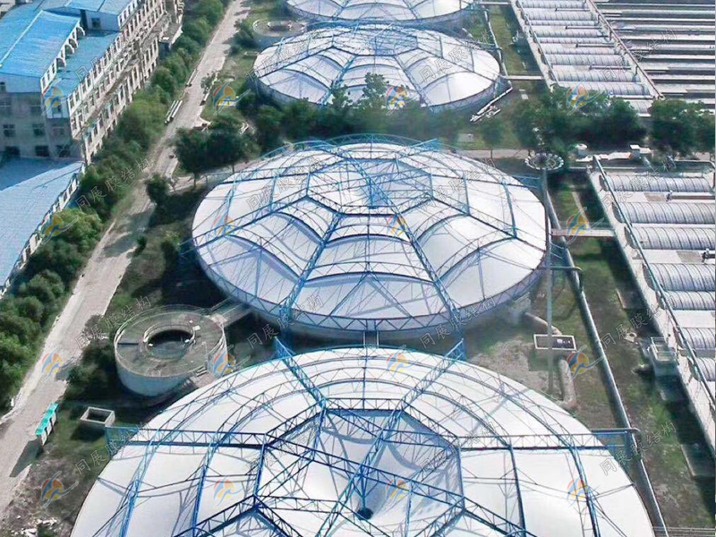 污水池加蓋-廢氣除臭的環保效應